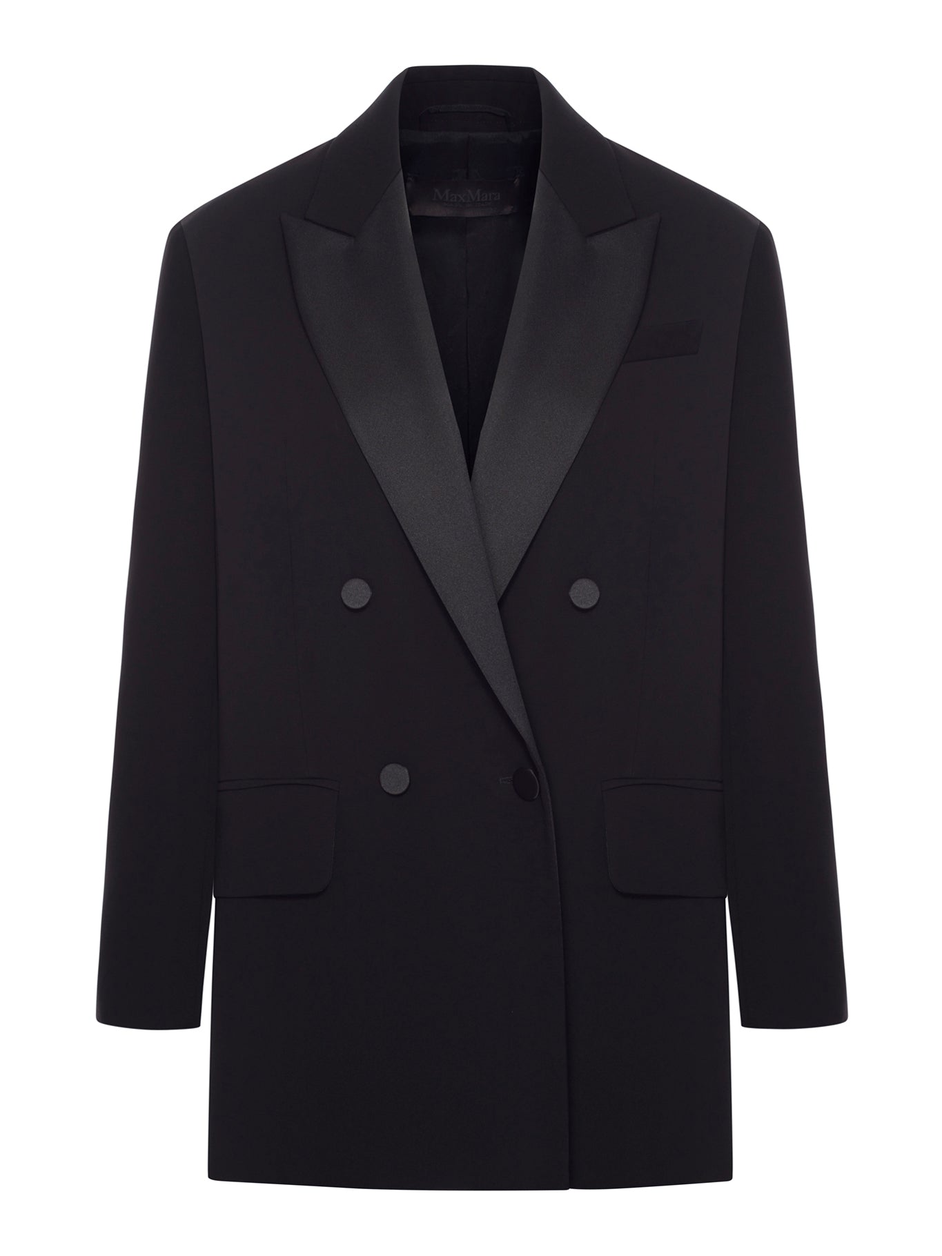 Elegant Double Breasted Tuxedo Jacket for Men - Formal Black Suit Blazer for Weddings, Prom & Special Occasions