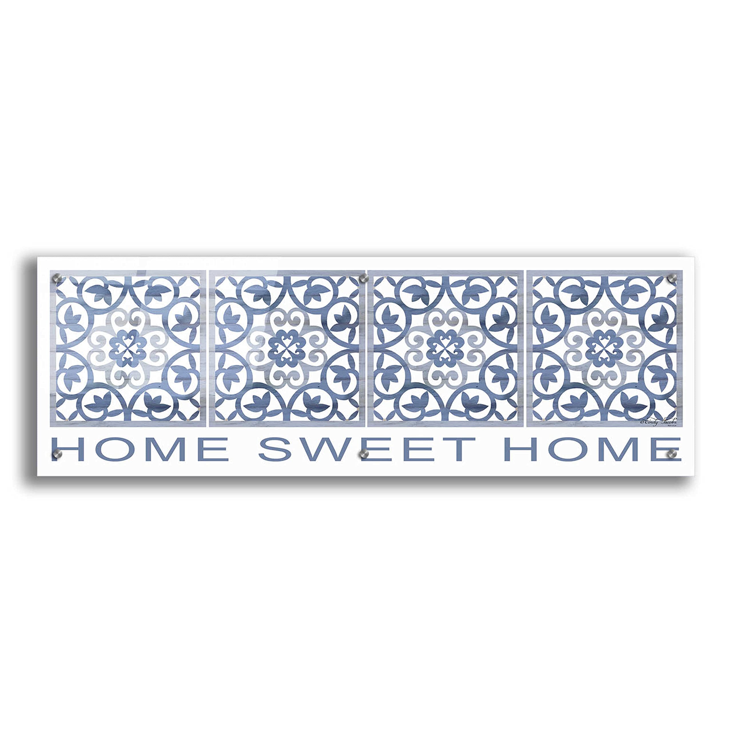 Epic Art 'Home Sweet Home Pattern' by Cindy Jacobs - 36