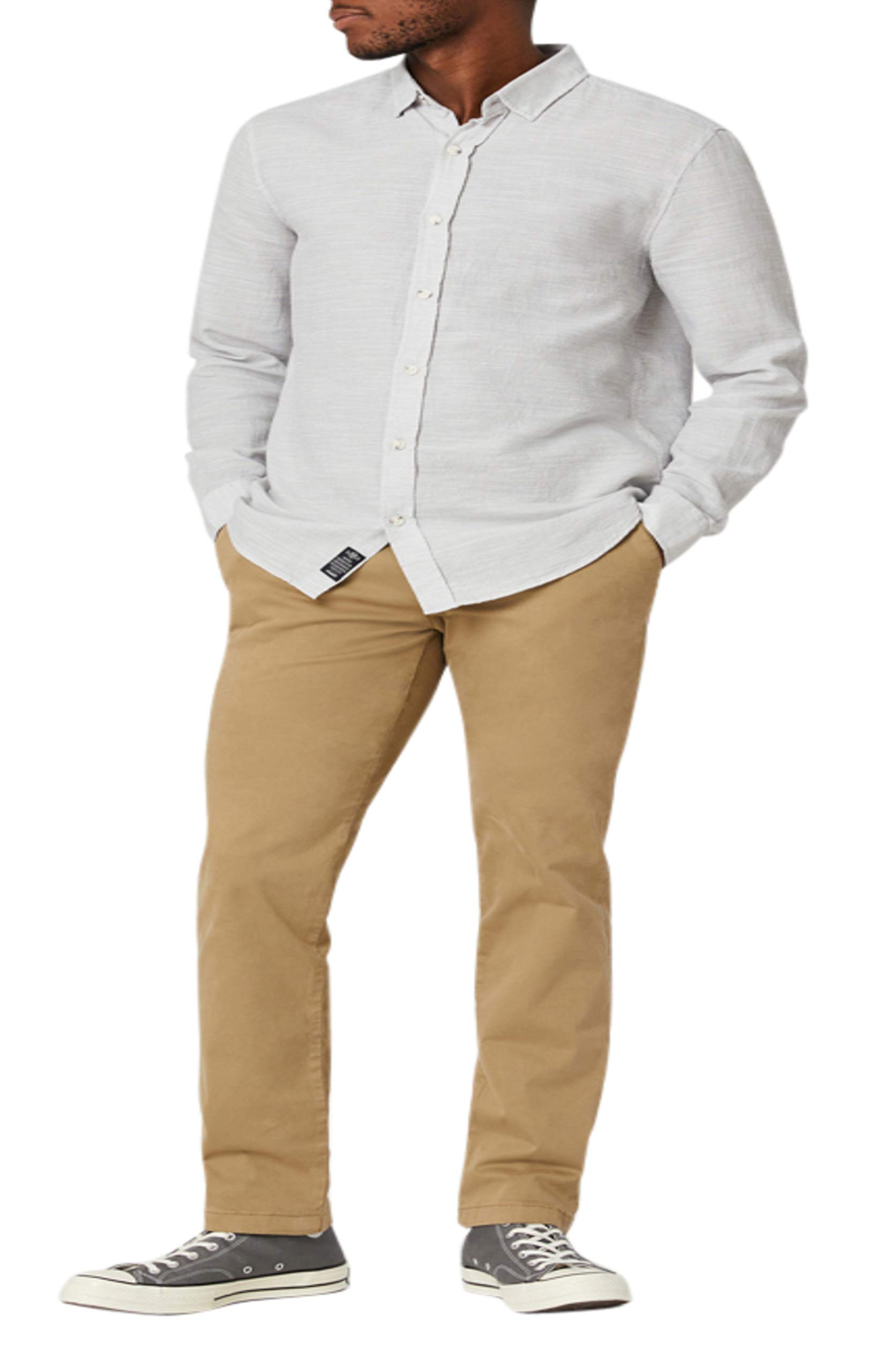 Mavi Men's Edward Regular Rise Slim Straight Leg Chino Pants - Comfortable & Stylish for Office, Casual Wear & Travel