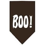 Colorful Boo Screen Print Bandanas - Soft Cotton Bandana for Halloween, Cosplay & Costume Parties - Perfect for Pets, Kids & Adults Accessories