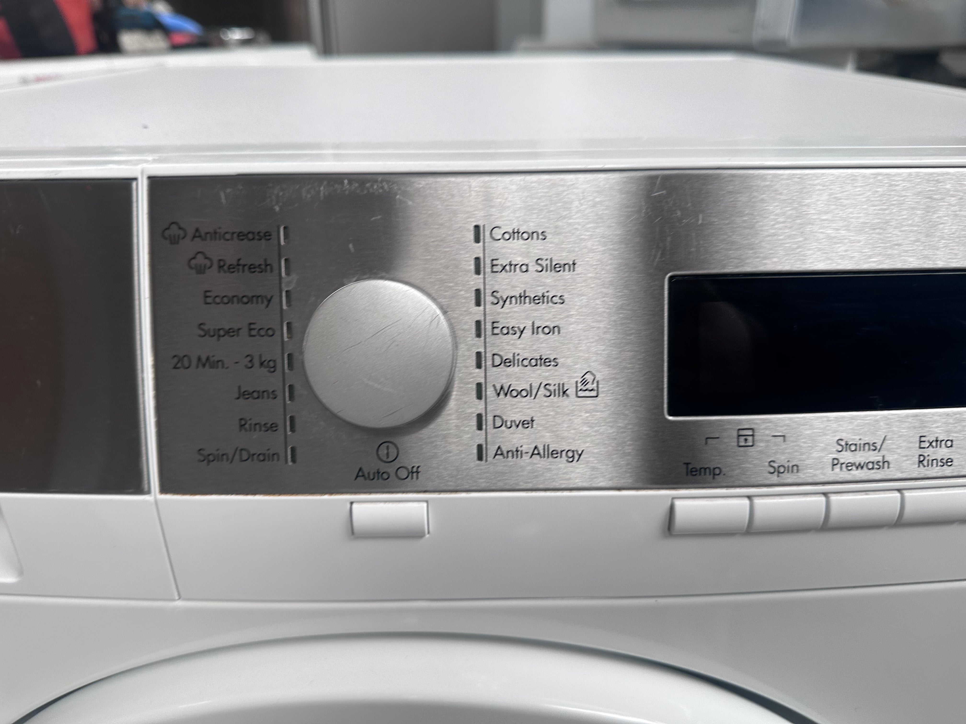 Refurbished AEG 8kg Front Load Washing Machine | Made in Italy | Perfect for Apartments & Small Laundry Rooms