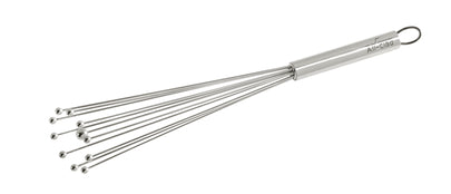 All-Clad 12-Inch Stainless Steel Ball Whisk - Professional Kitchen Whisk for Mixing, Blending & Beating - Perfect for Eggs, Sauces, Batters & More