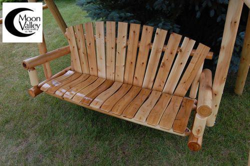 4ft or 5ft Outdoor Lawn Swing with A-Frame Stand - Perfect for Backyard Relaxation, Garden Lounging & Patio Decor