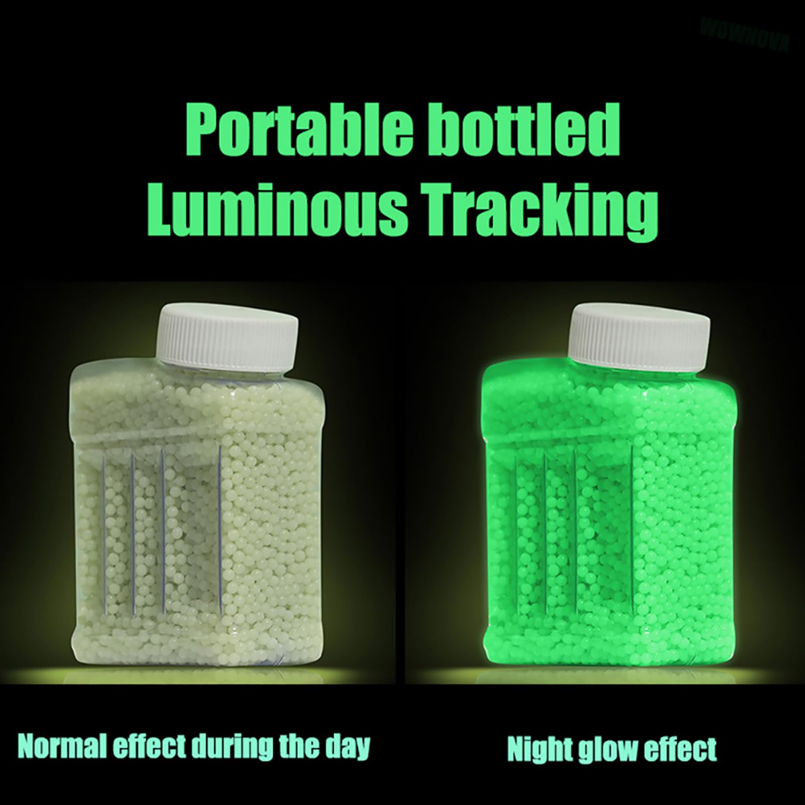 Glow in The Dark Water Beads - 7mm-8mm Luminous Gel Balls for Sensory Play, Kids Party Favors, Home Decor & DIY Projects