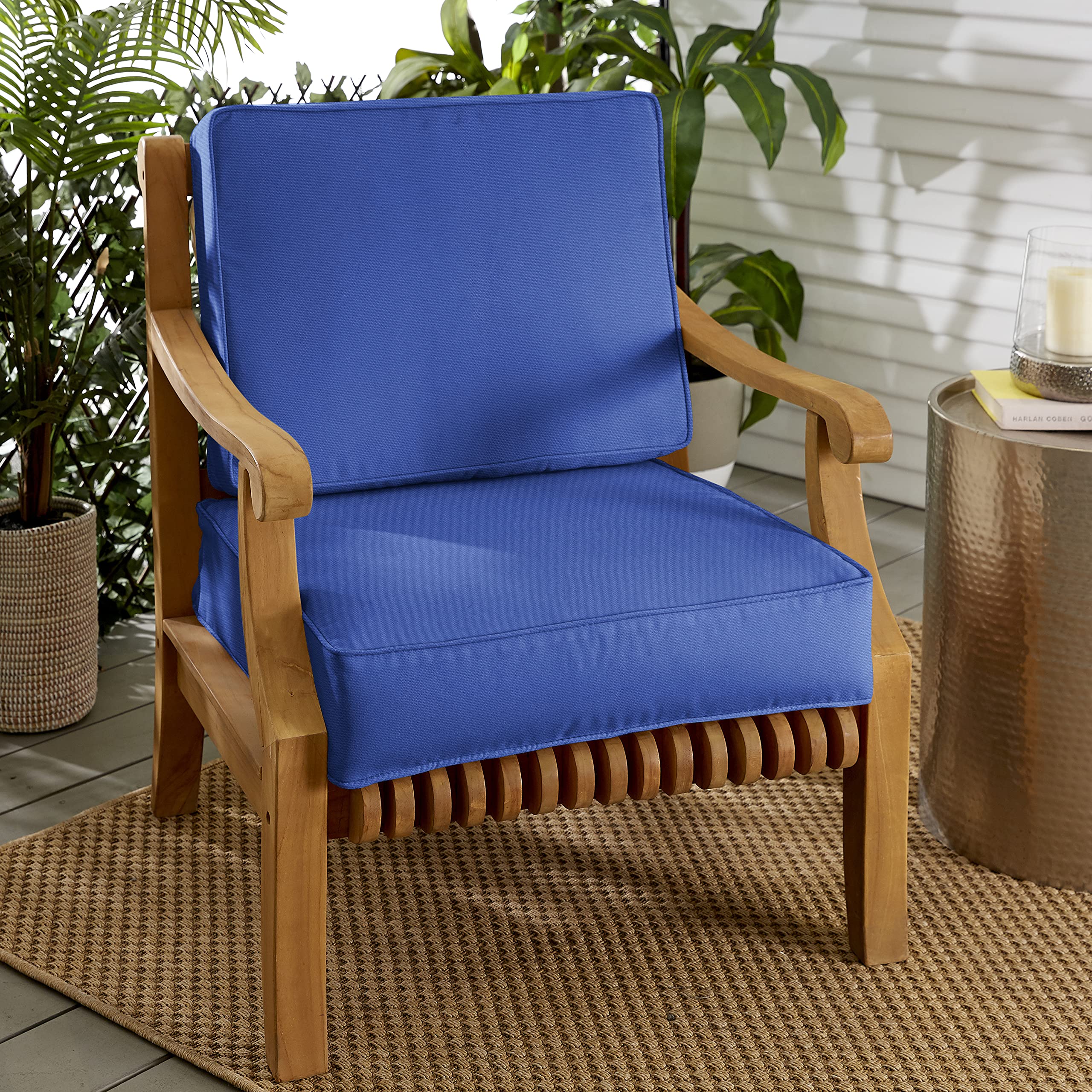 Sorra Home Indoor/Outdoor Deep Seating Cushion Set - 23.5