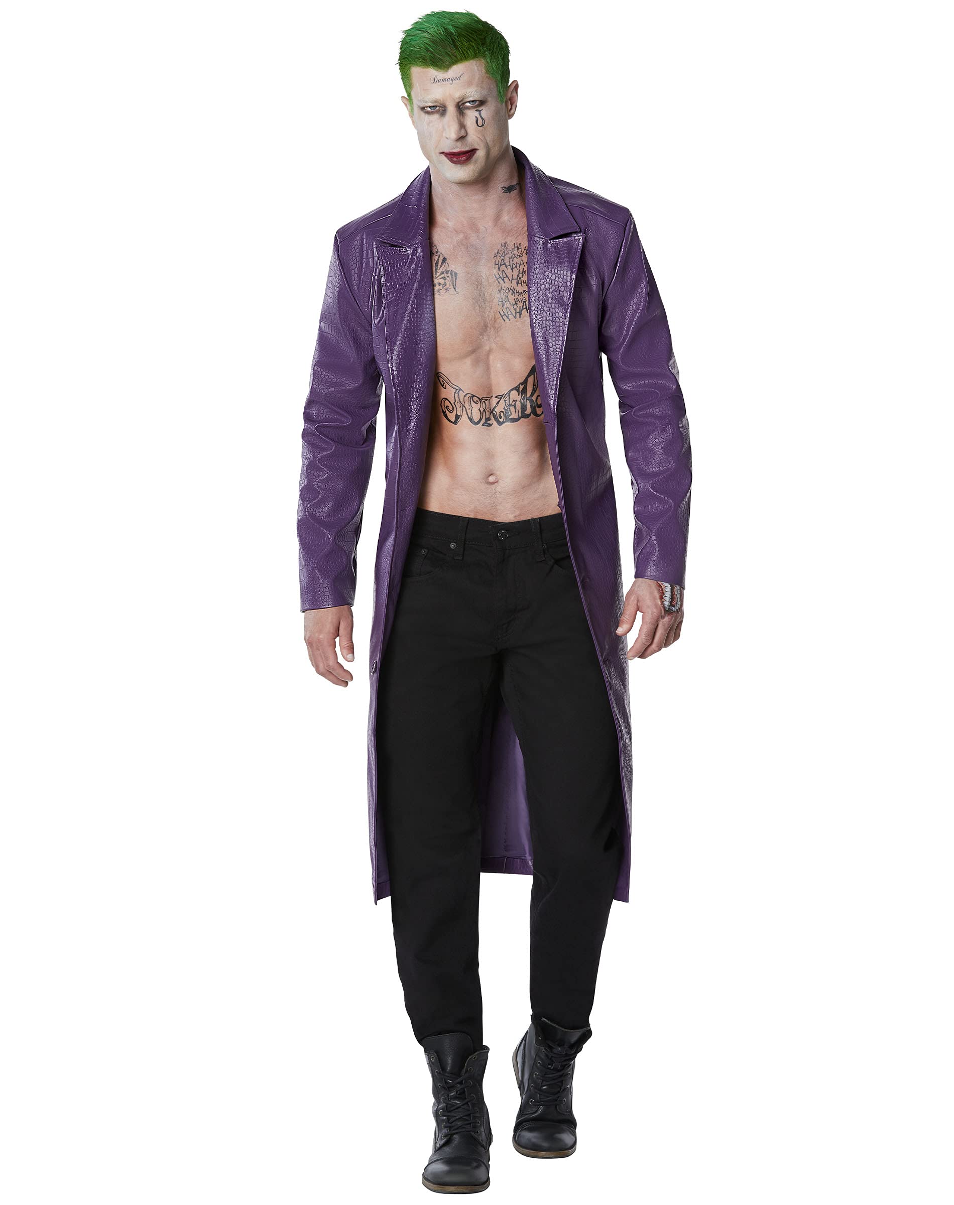 Suicide Squad Joker Jacket - Official Licensed Halloween & Cosplay Costume for Couples
