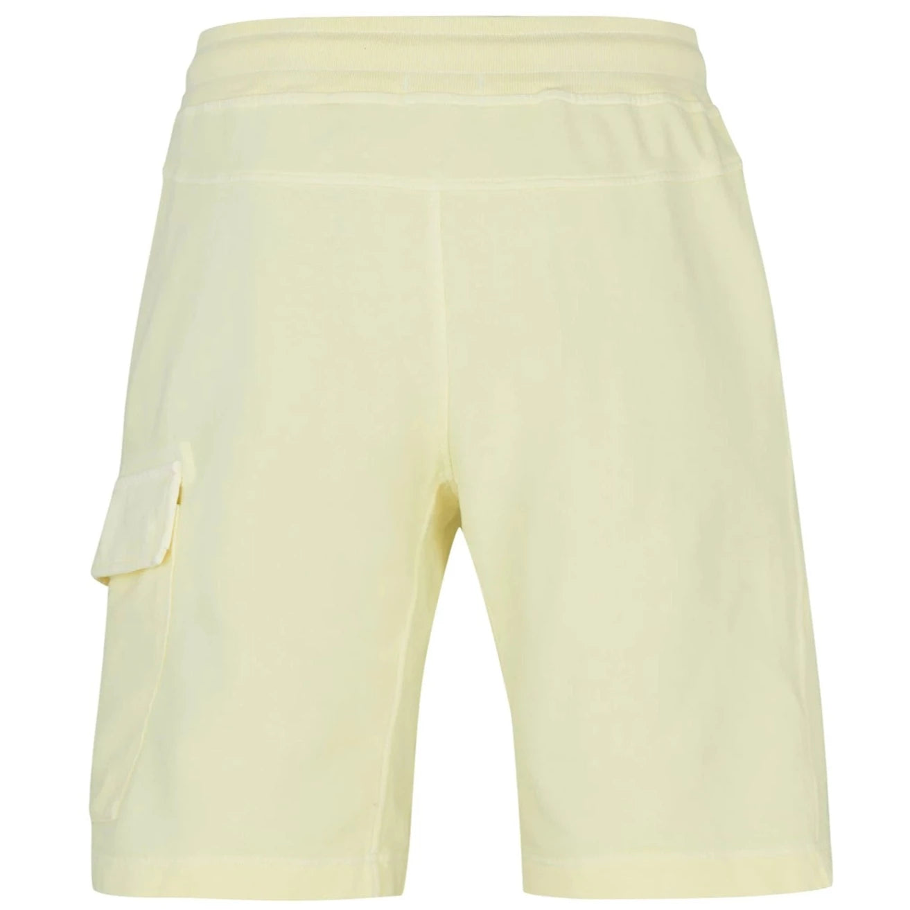CP Company Pastel Yellow Lens Shorts - Trendy Men's Casual Shorts for Summer, Beach & Outdoor Activities