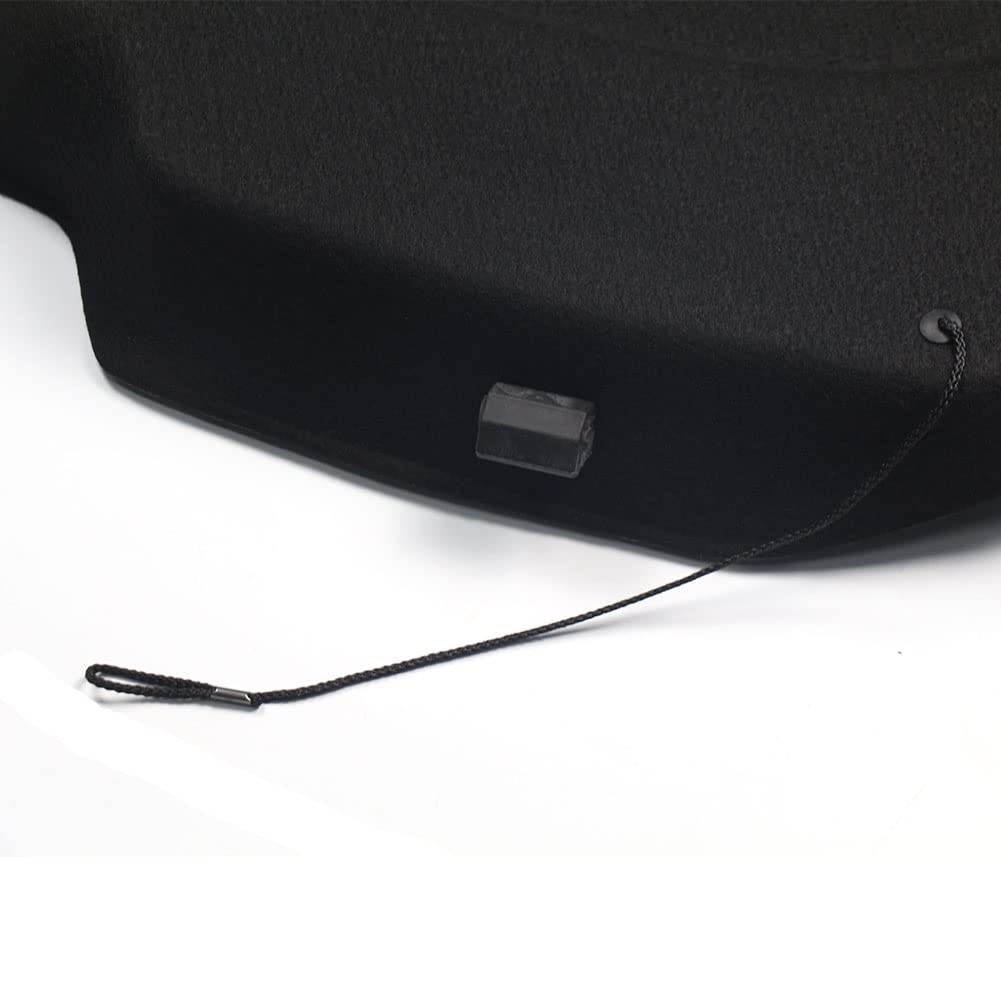 Marretoo Non-Retractable Cargo Cover for Ford Fiesta 2011-2019 | Rear Trunk Shade Accessories | Perfect for Road Trips, Grocery Protection & Privacy