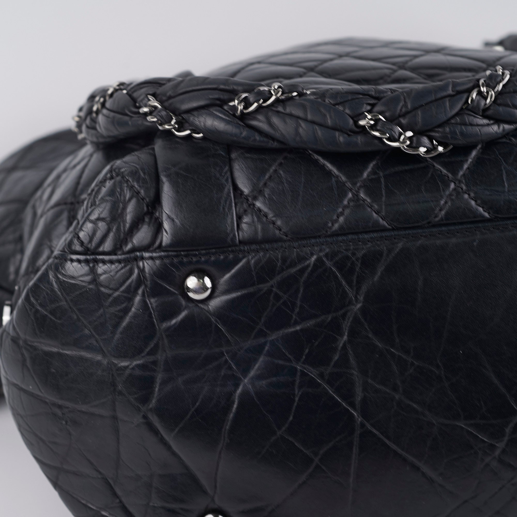 Chanel Lady Braid Tote Bag for Women - Luxury Designer Handbag with Leather Straps & Gold Hardware - Perfect for Work, Travel & Everyday Use