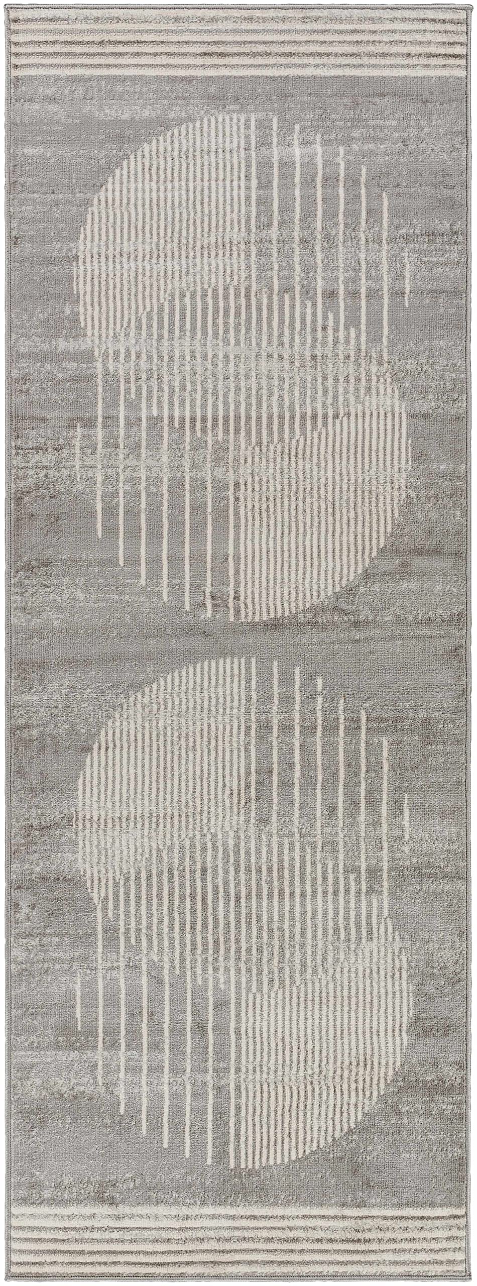 Beauregard Modern Gray Area Rug 5'3