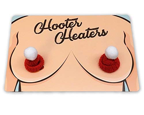 Gears Out Hooter Heaters - Women's Chest Warmers - Funny Novelty Gift for Women - Comfortable & Warm Winter Accessory - Perfect for Cold Weather, Outdoor Activities & Gag Gifts