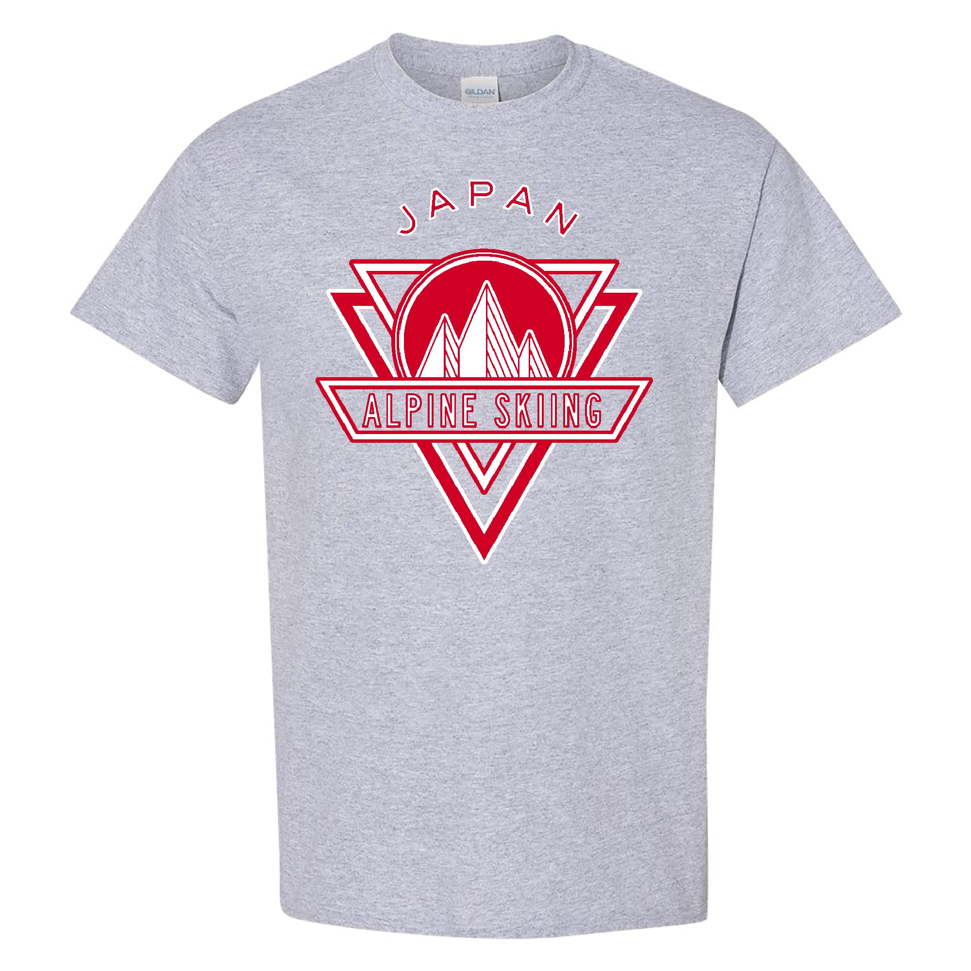 Alpine Skiing T-Shirt for Men & Women - Winter Sports Apparel for Ski Enthusiasts - Perfect for Skiing, Snowboarding & Outdoor Adventures
