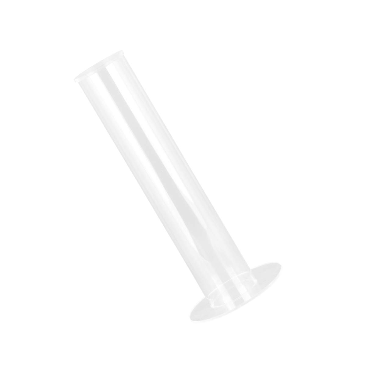 YARDWE Clear Acrylic Scrunchie Holder Stand - 25cm Jewelry Display Organizer for Bracelets, Watches, Hair Ties - Perfect for Salon, Retail Store & Home Organization
