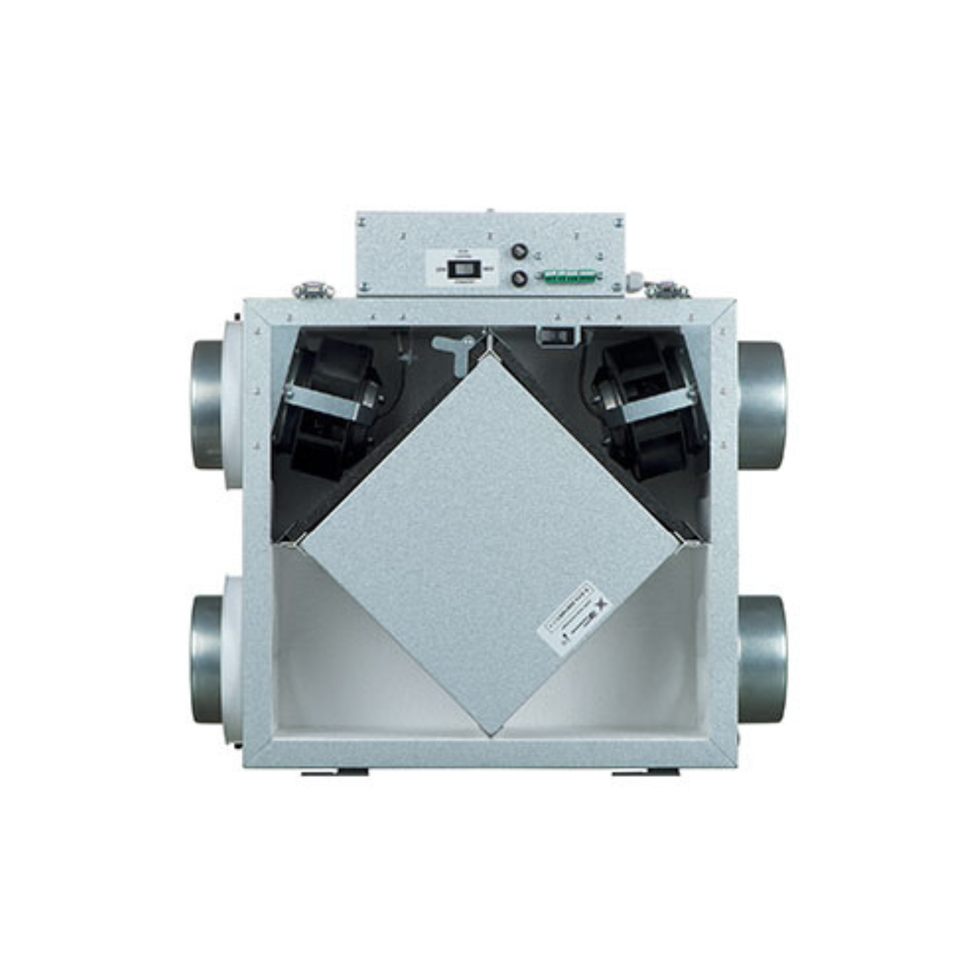 Energy Recovery Ventilator for Home & Office - Vents Frigate ERV System for Improved Indoor Air Quality & Energy Efficiency | Perfect for HVAC Systems, Basements & Commercial Buildings