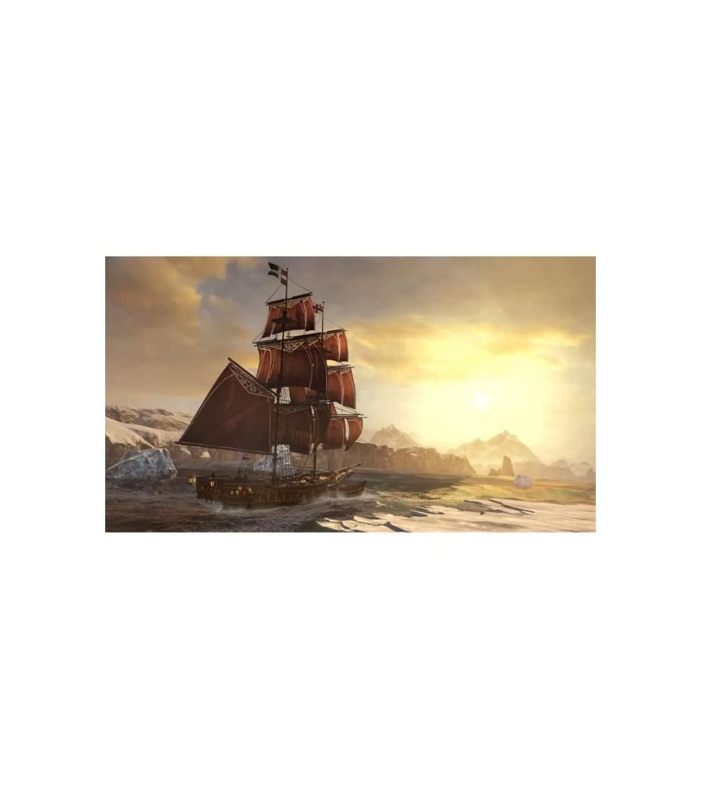 Assassin's Creed Rogue Remastered - PS4 Game (PlayStation 4) | Action-Adventure Open World | Perfect for Fans of Historical Fiction & Stealth Gameplay