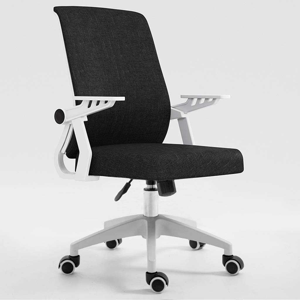 Ergonomic Office Chair - Modern Home & Office Swivel Chair with Adjustable Height, Lumbar Support - Easy Assembly Computer Desk Chair for Work, Study, Meetings & Dormitory Use - Comfortable Task Chair for Long Hours Sitting