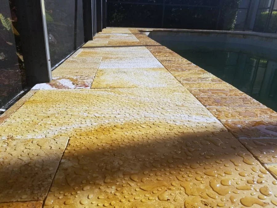 Premium Cobble Enhancer for Driveways & Walkways - Durable Stone & Paver Sealer for Outdoor Use