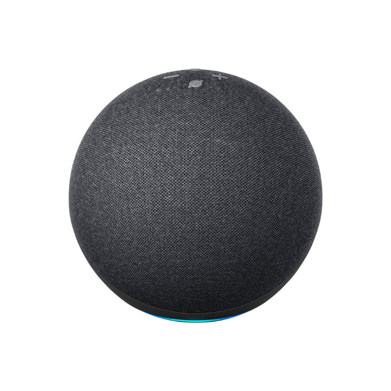 Premium Sound Amazon Alexa Echo 4th Generation Smart Speaker - Black | Voice Control, Music Streaming & Smart Home Hub for Living Room, Bedroom & Office