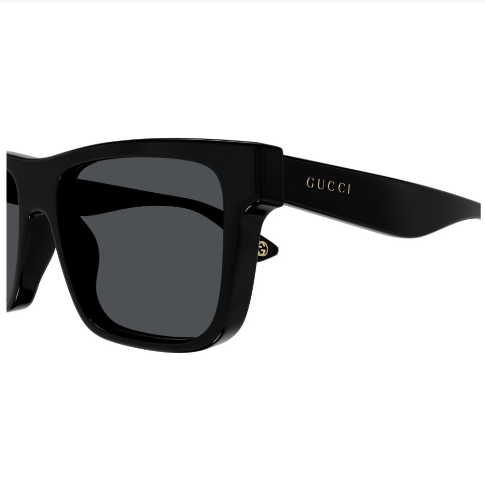 GG1618SA Acetate Sunglasses for Men & Women - Classic Black Retro Style - UV400 Protection - Lightweight & Comfortable - Perfect for Outdoor Activities, Beach, Driving & Fashion Accessories