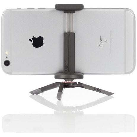 Joby GripTight One Micro Stand - Compact & Adjustable Phone Tripod for iPhone, Samsung, Pixel - Perfect for Vlogging, Travel & Hands-Free Video Calls (Black)