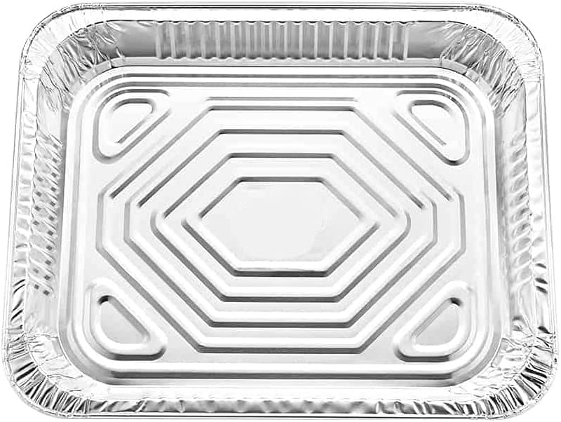 Disposable Aluminum Half Size Shallow Pans with Lids - 20-Pack Eco-Friendly Foil Baking Pans for Food Prep, Cooking & Meal Storage - Perfect for Catering, Parties, BBQs & Holiday Cooking - 100% Recyclable Cookware
