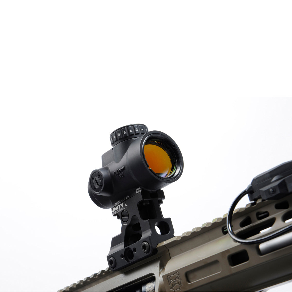 Unity Tactical FAST MRO Optic Mount - High-Quality Rifle Scope Mount for AR-15, AK-47 | Perfect for Tactical Shooting, Hunting & Outdoor Adventures