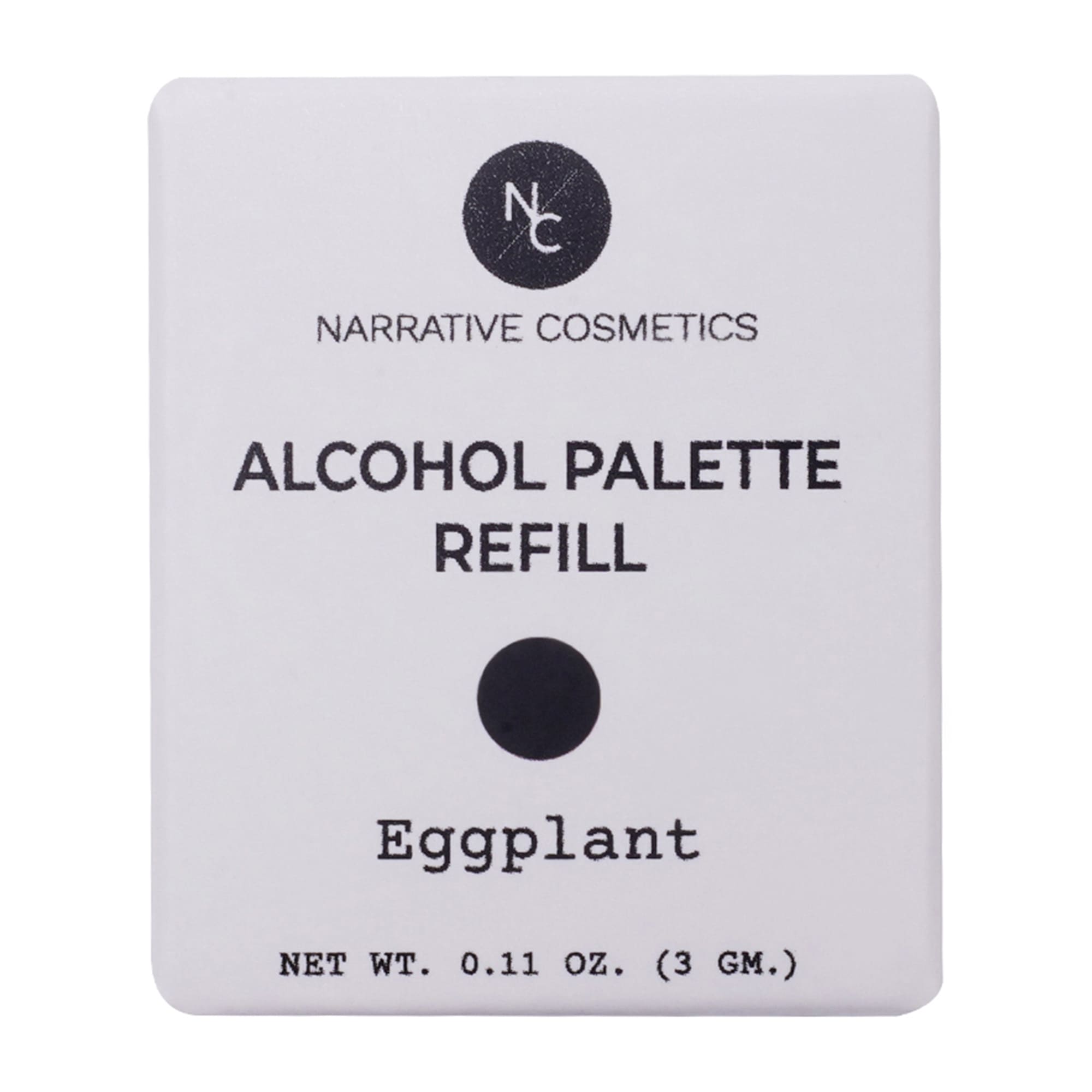 Narrative Cosmetics Alcohol Palette Refill Pans - 12 Skin Tone Shades for Professional Makeup Artists | Perfect for Face Contouring, Highlighting & Airbrush Makeup