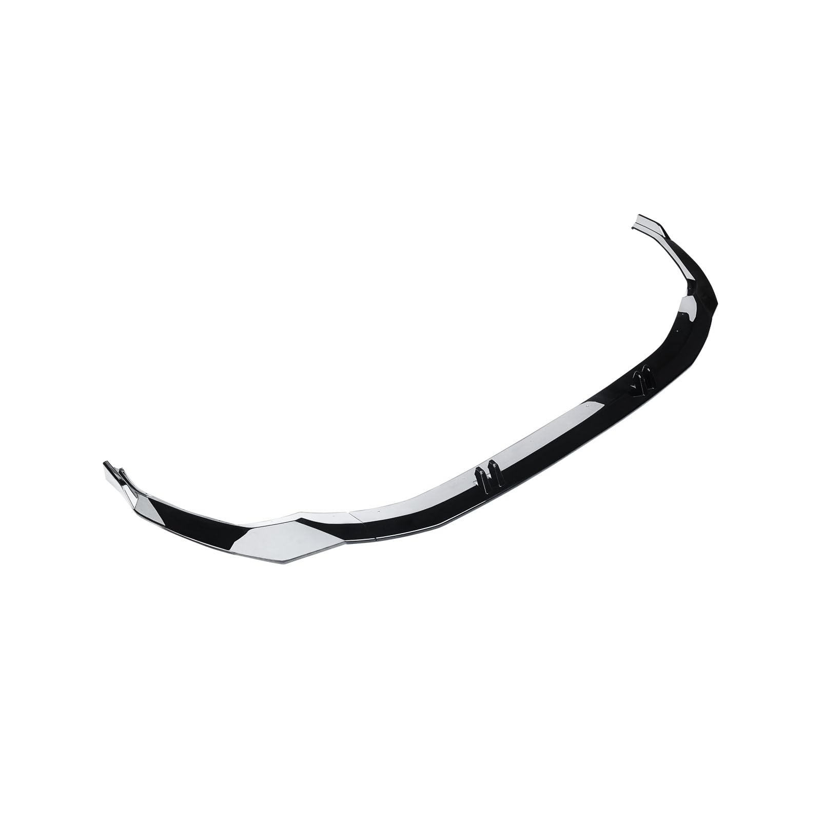 Glossy Black ABS Front Bumper Lip Spoiler for 2022-2023 Audi A3 S3 Sedan & Sportback | Painted Body Kit Splitter Air Dam Chin Diffuser | Enhances Aerodynamics & Sporty Look for Street Racing & Car Shows
