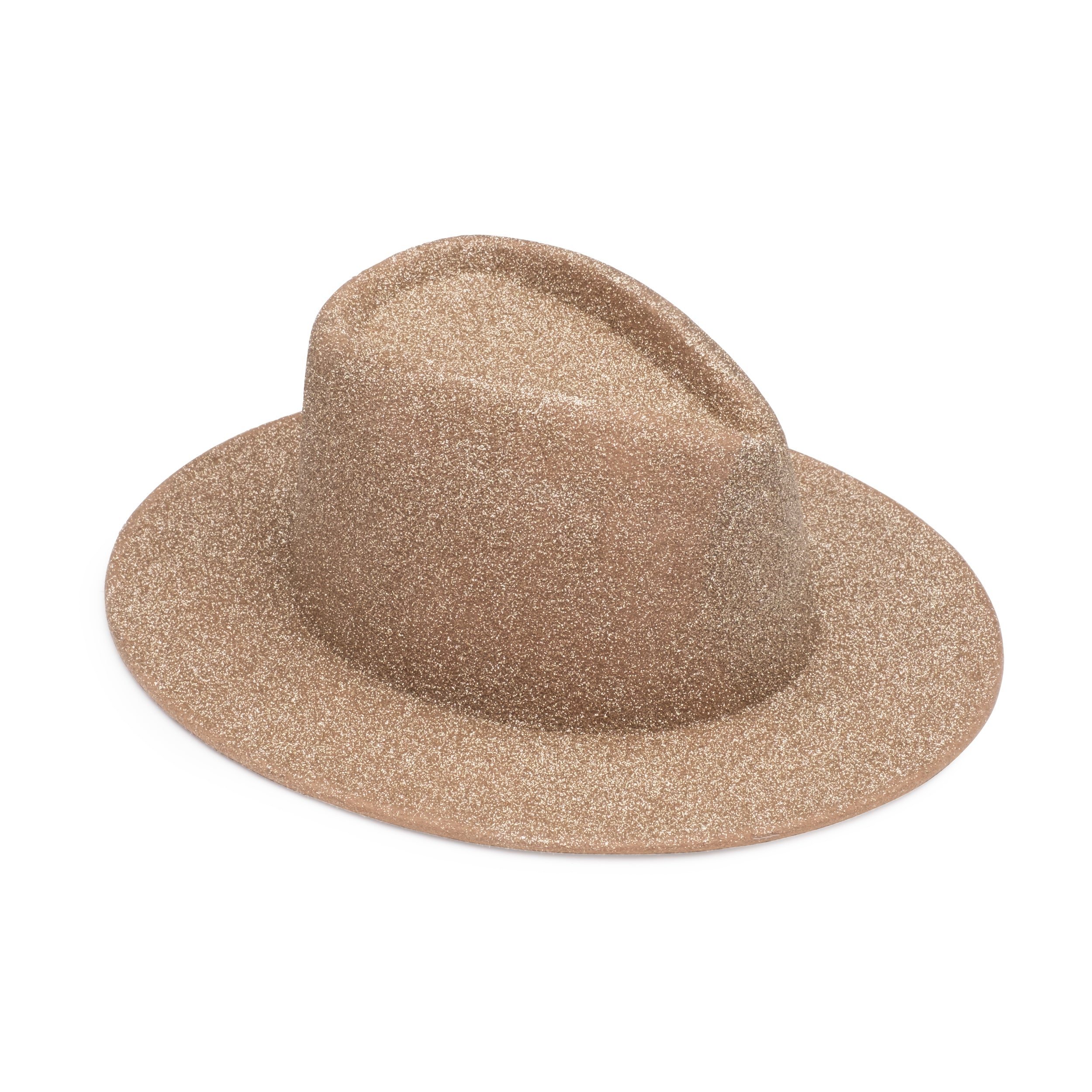 Blaine Glitter Wool Felt Fedora Hat for Women & Men - Vintage Style Dress Hat for Parties, Weddings & Cosplay - Elegant Wide Brim Fashion Accessory