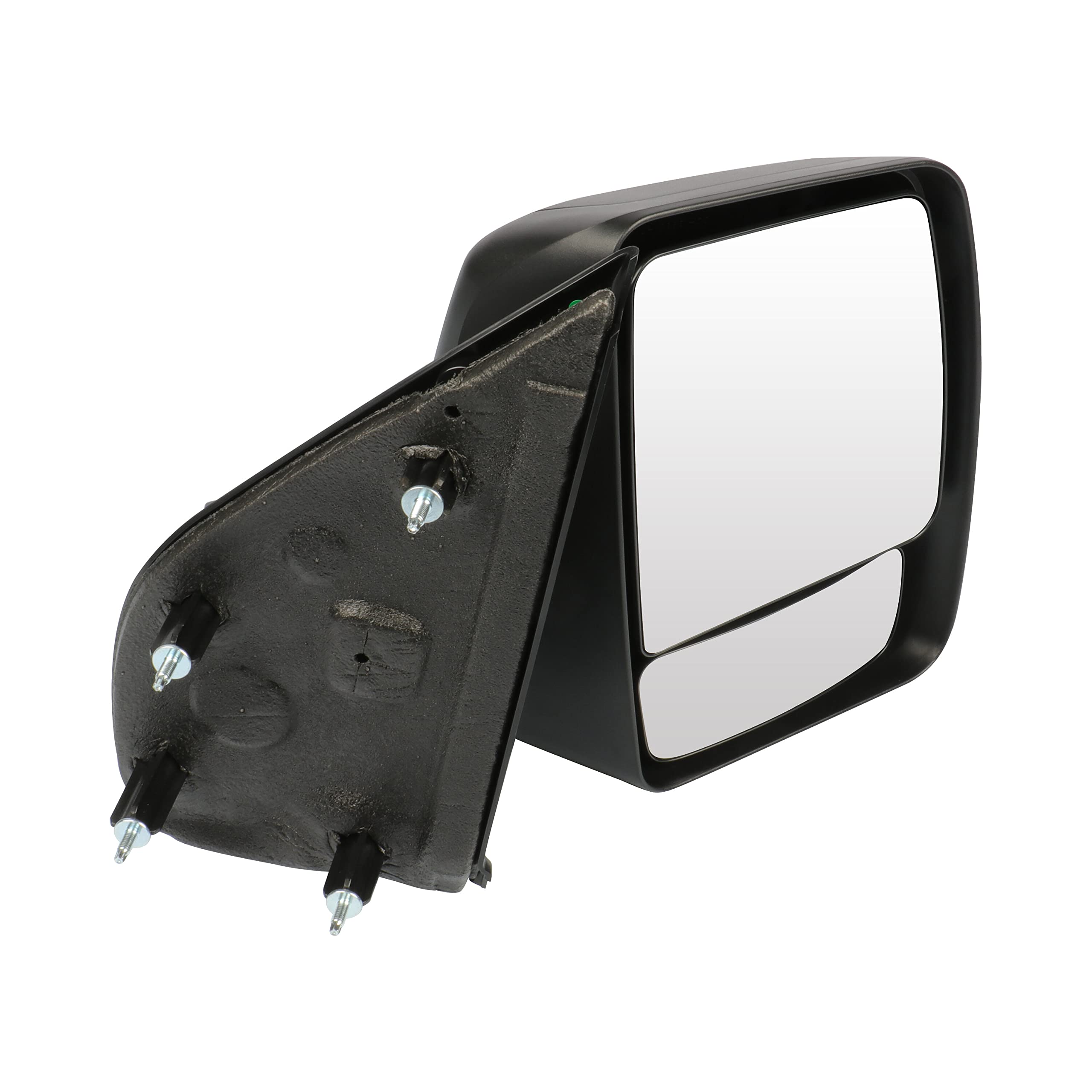 SCITOO Black Manual Folding Passenger Side View Mirror Replacement for 2012-2013 Nissan NV1500 NV2500 NV3500 - NI1321232 | Durable Exterior Mirror for Commercial Vans & Work Trucks