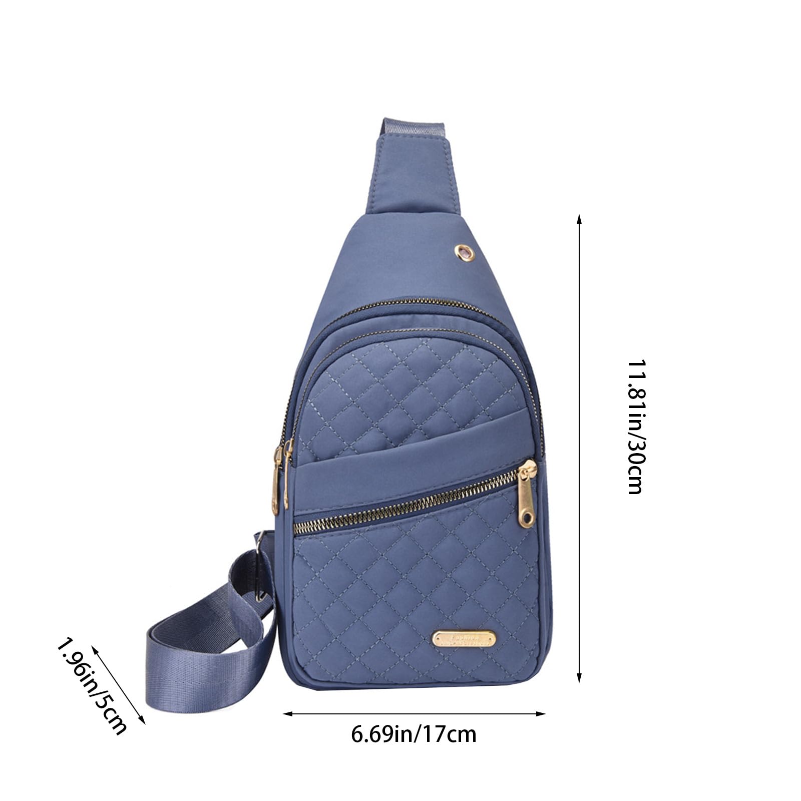 Stylish Unisex Crossbody Bag - Chest Sling Backpack & Shoulder Tote Purse for Women & Men | Perfect for Travel, Work & Daily Commute