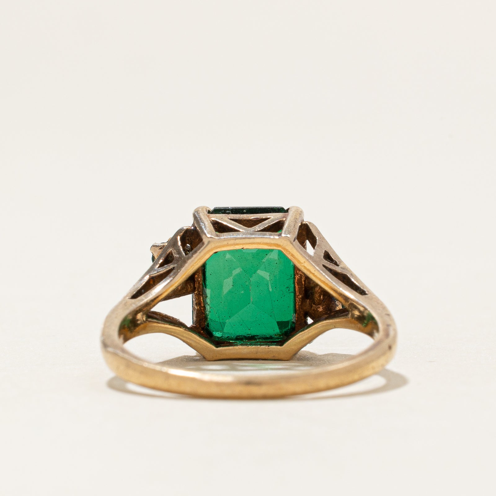 Birks' Solitaire Synthetic Spinel Ring | 3.75 Carat Total Weight | Size 6.75 | Elegant Engagement, Anniversary & Gift Jewelry for Women