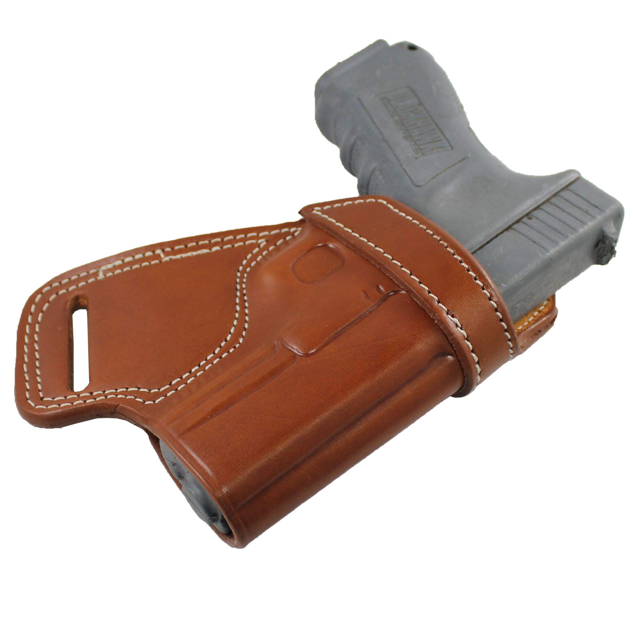 Premium Handmade Leather Small of Back (SOB) Gun Holster - Concealed Carry Comfort & Safety for Everyday Use