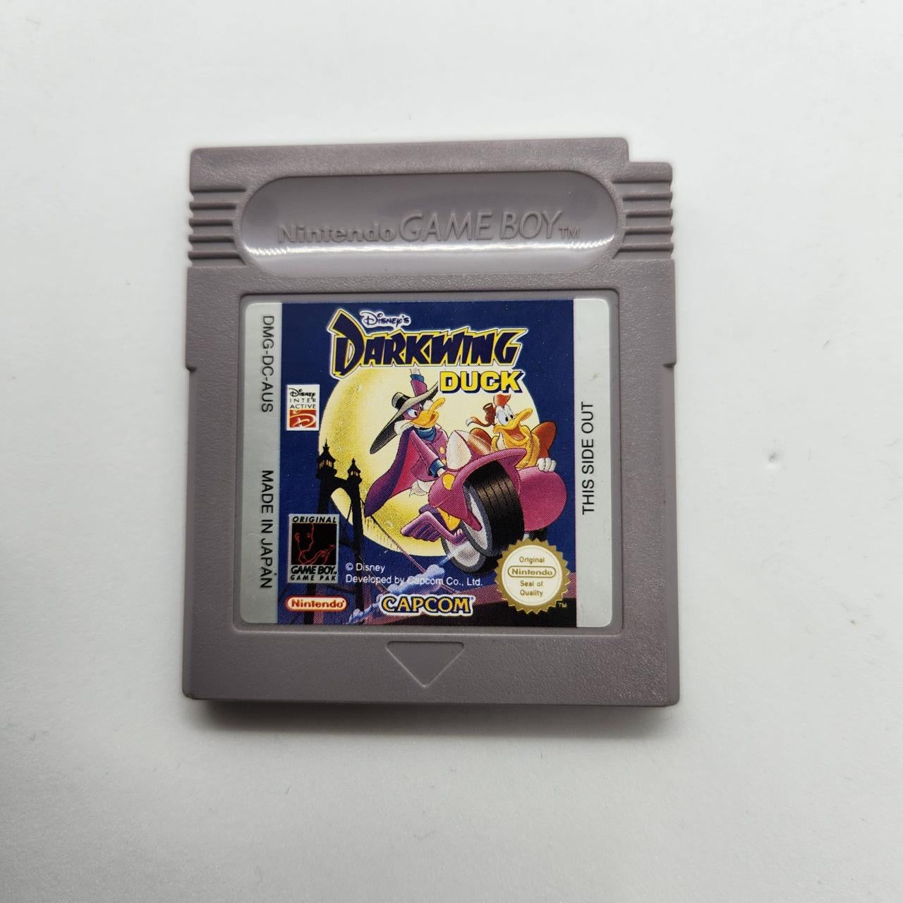 Original Darkwing Duck Game Cartridge for Nintendo Game Boy - Classic Disney Retro Gaming - Perfect for Collectors & Nostalgic Gamers