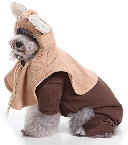 AGHH Christmas & Halloween Pet Costume for Dogs & Cats - Funny Hat, Fancy Cloak Dress with Hair Accessories | Small, Medium & Large Sizes | Perfect for Holiday Parties, Cosplay & Pet Photo Shoots