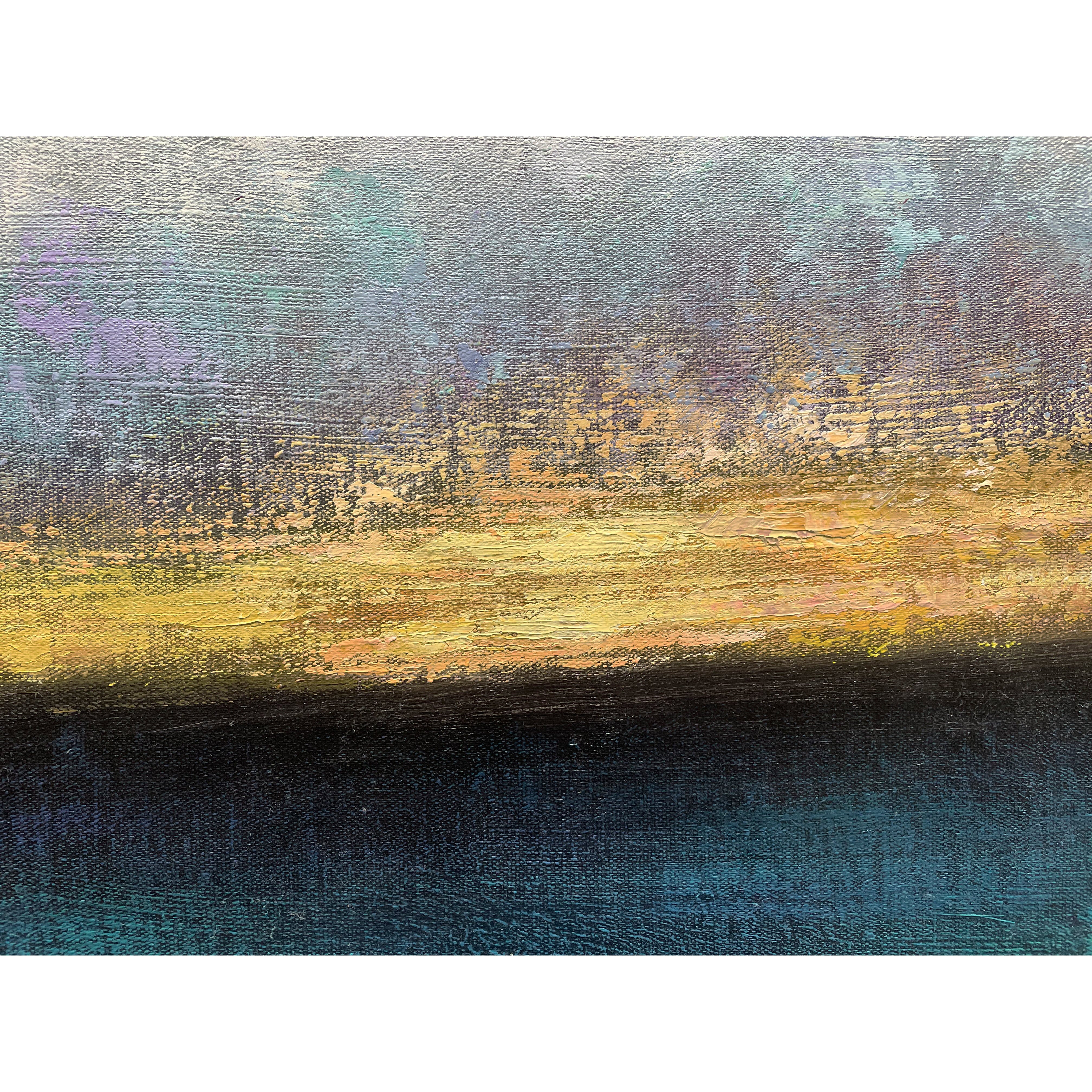 Sailor's Sunset Painting - Nautical Wall Art for Home & Office Decor - Perfect for Living Room, Bedroom, or Beach House