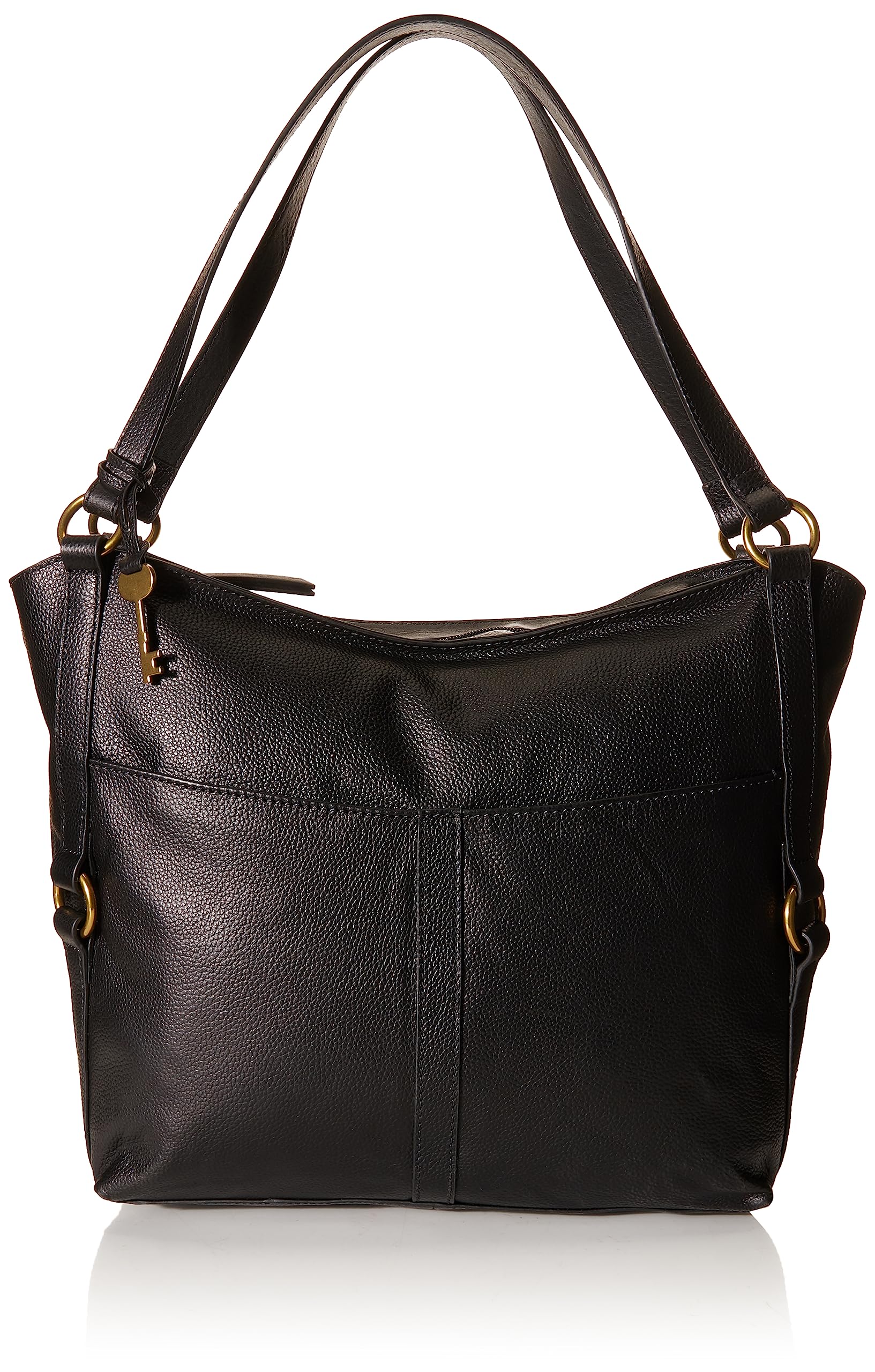 Fossil Women's Genuine Leather Tote Bag - Stylish & Spacious Handbag for Work, Travel & Everyday Use