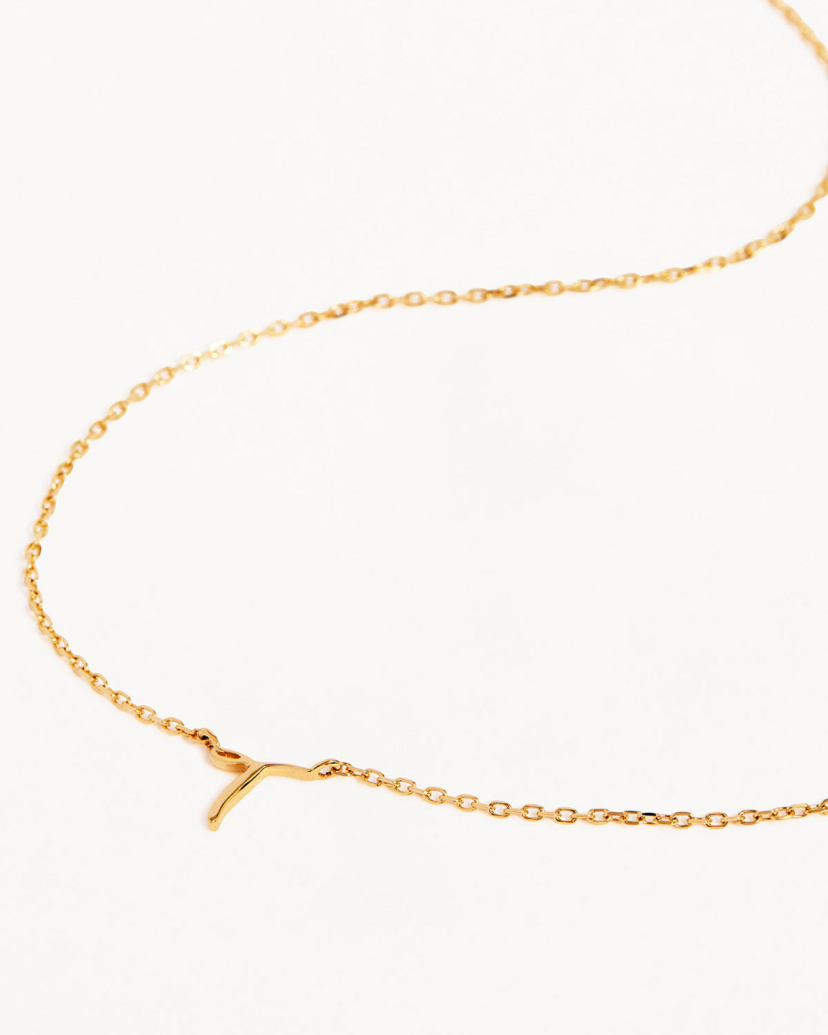 14K Solid Gold Love Letter Necklace for Women - Personalized Romantic Jewelry Gift for Her - Perfect for Anniversaries, Valentine's Day & Special Occasions