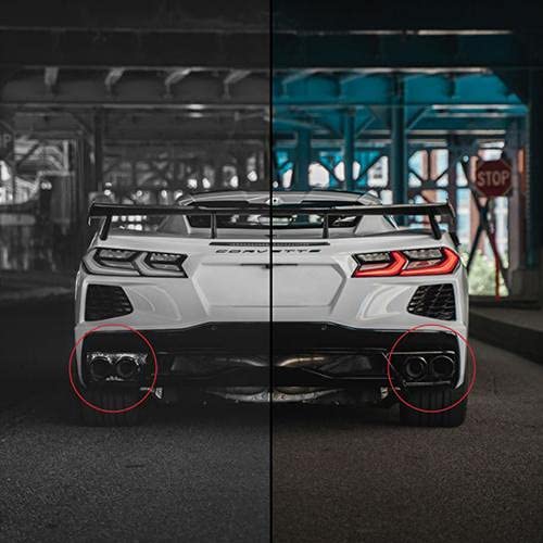 C8 Corvette Black Out Heat Protection Shields - Prevent Overheating & Excessive Heat for 2020-2025 Models | Engine Bay & Exhaust Protection for High-Performance Driving