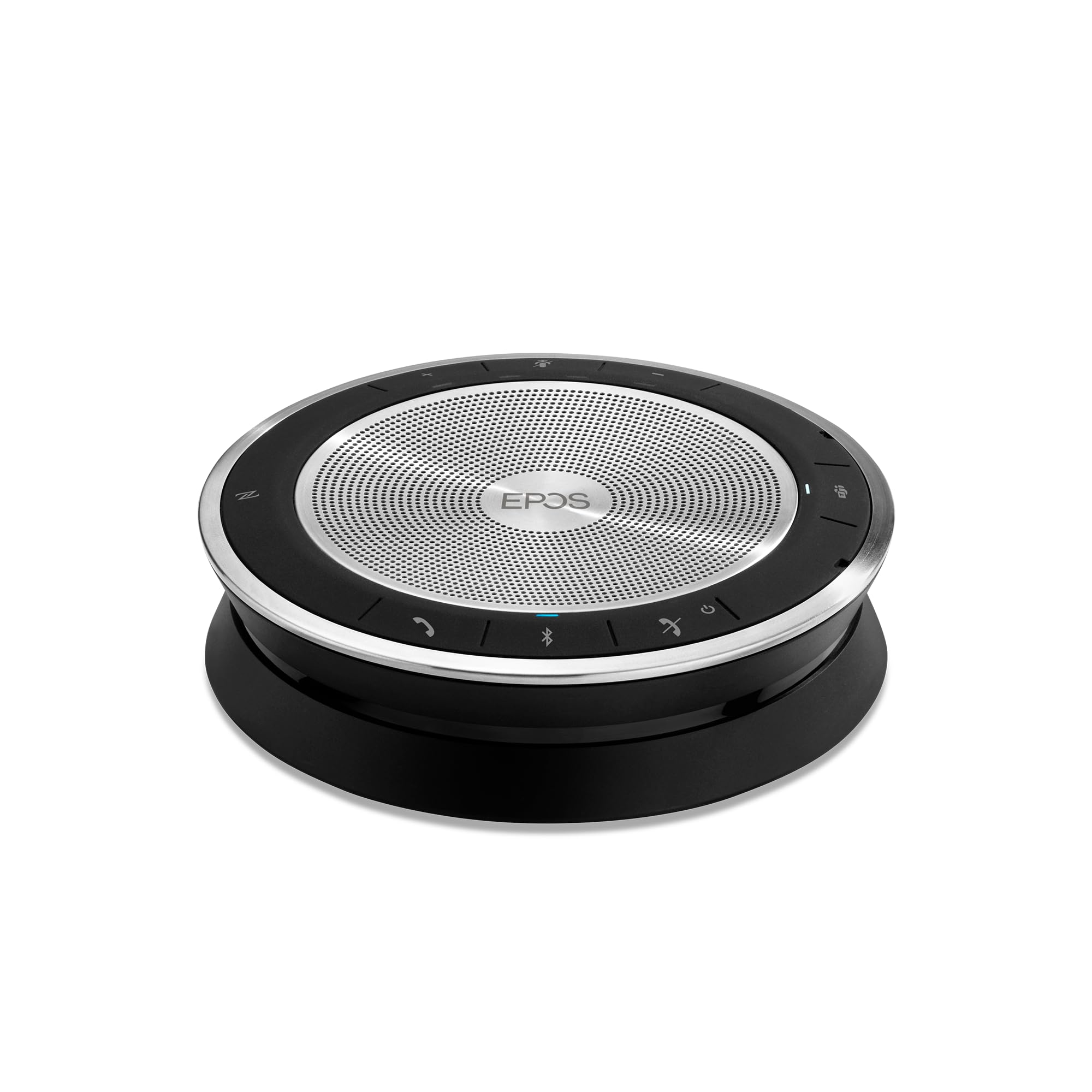 EPOS EXPAND SP 30T Portable Bluetooth Speakerphone - Wireless Conference Speaker with HD Audio for PC, Mobile & Softphones | Ideal for Home Office, Remote Work & Business Meetings | Black (Model 1000225)