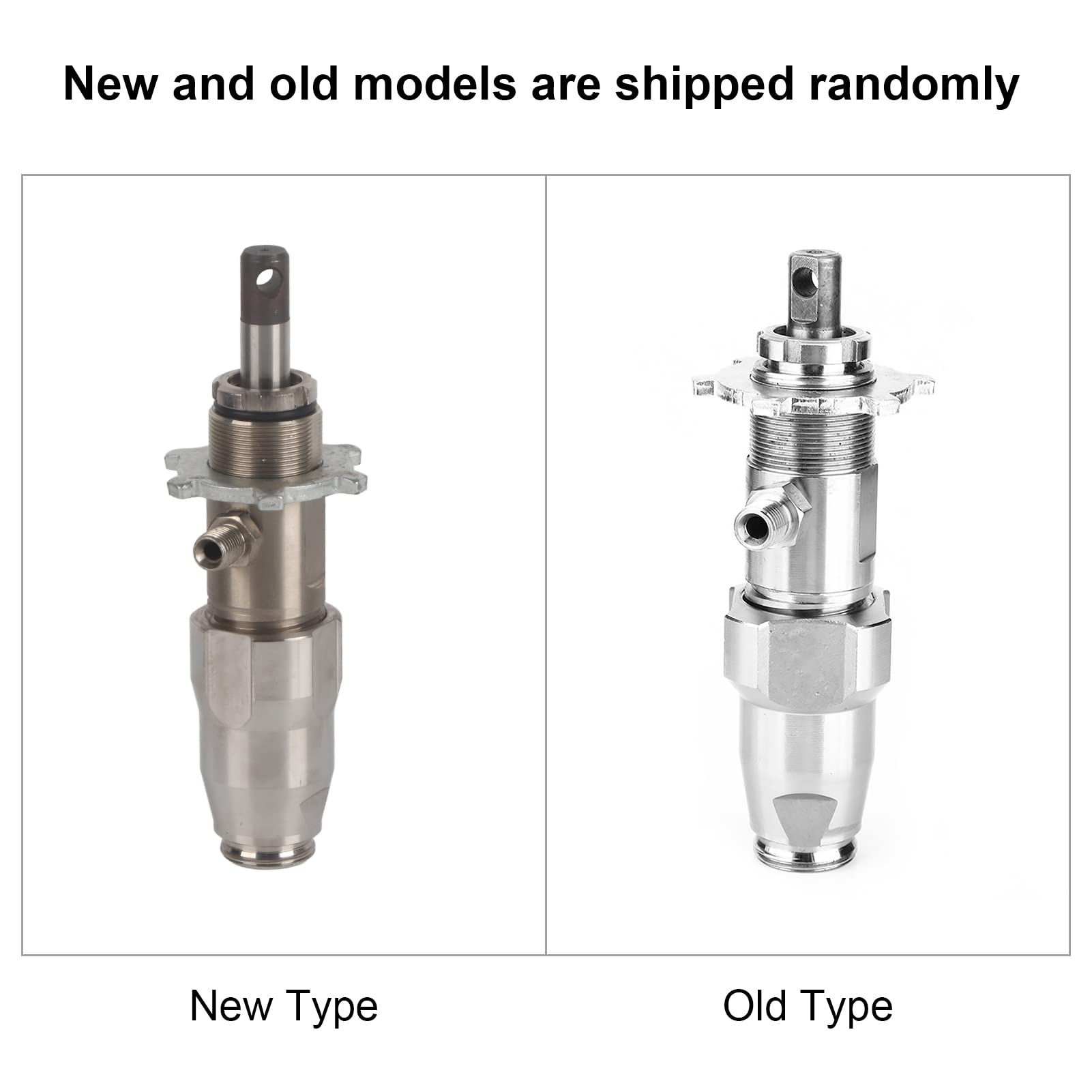 Stainless Steel Airless Paint Spray Pump Replacement with Gasket - Compatible with 390 395 490 495 595 Spraying Machines (1.5cm Inner Diameter) - Ideal for Professional Painting, Home Renovation & DIY Projects