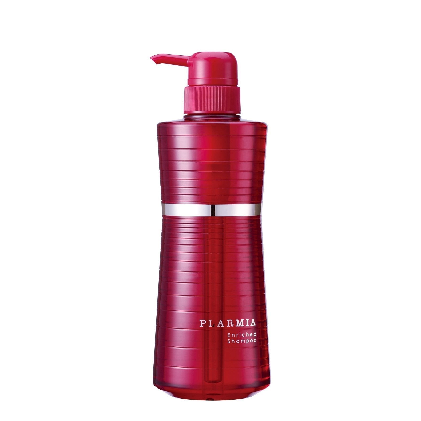 Milbon Plarmia Enriched Shampoo for Hair Breakage Repair - 500ml Moisturizing Shampoo for Damaged Hair - Nourishing Hair Care with Keratin & Amino Acids - Perfect for Dry, Brittle Hair at Home or Salon Use