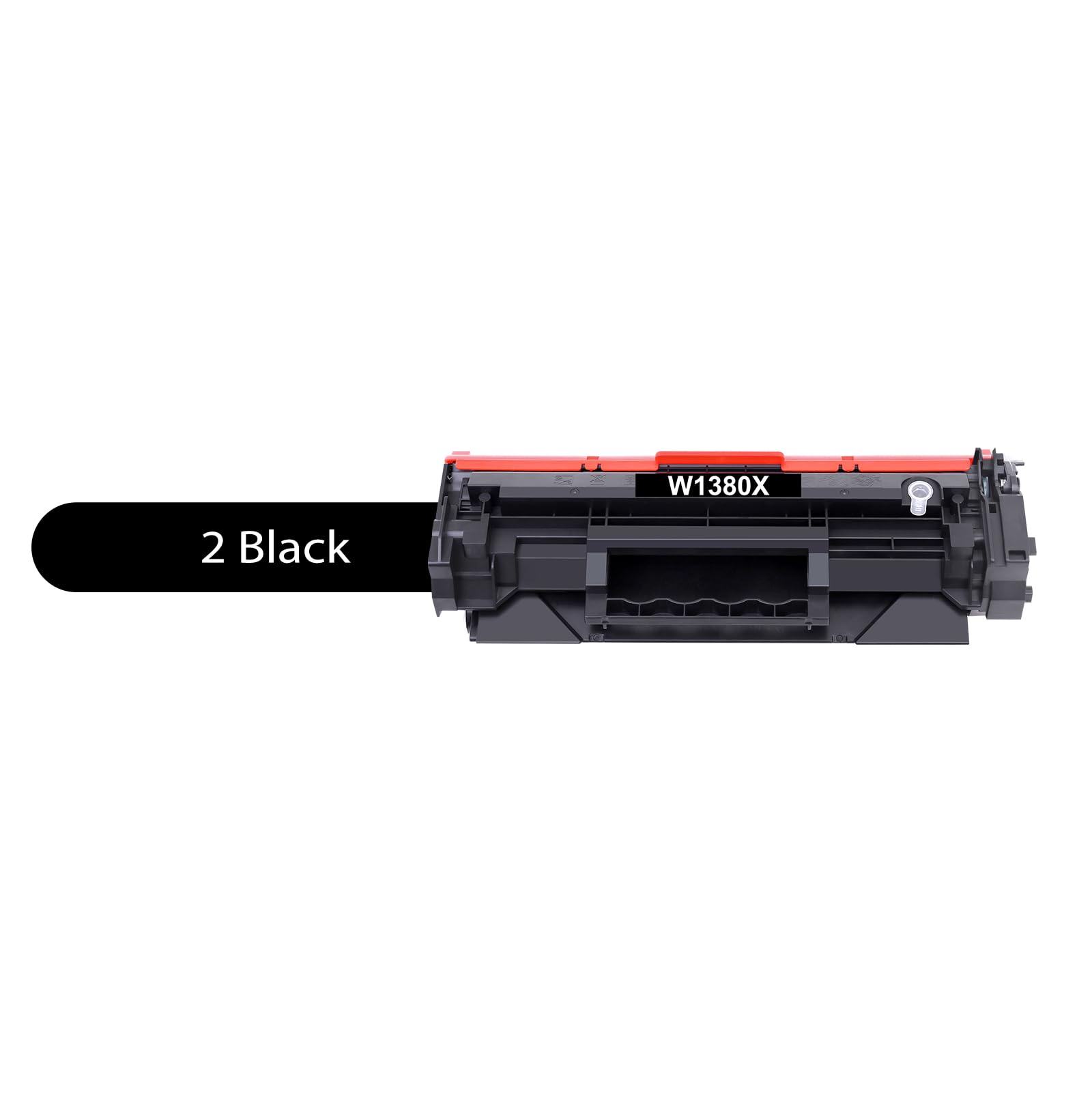 High Yield Black Toner Cartridge (2-Pack) - Compatible with HP 138X/138A/W1380X/W1380A for LaserJet Pro 3001dw/3001fdw/3101fdw Printers - Premium Chip Technology - Ideal for Office Printing & High Volume Documents