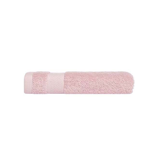 Premium 100% Combed Cotton Baby Pink Towels - Soft Face & Body Washcloths for Gentle Skin Care, Baby Bath, Spa & Daily Use
