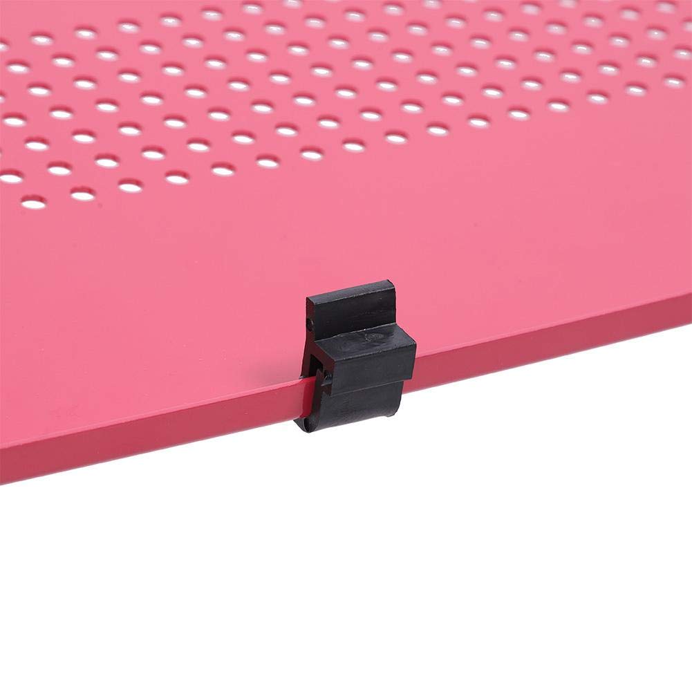 TOPINCN Aluminum Alloy Laptop Desk Stand - Adjustable Bed Table for Computer, Notebook & MacBook (Rose Gold) | Perfect for Home Office, Bedroom & Dorm Room Use