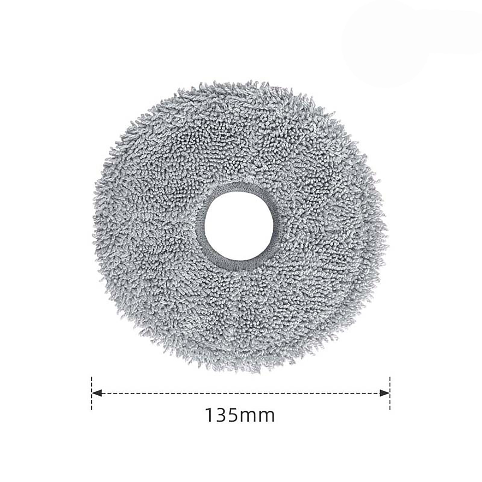 Dreame L20 Ultra Robot Vacuum Cleaner Replacement Accessories Kit - 4 Washable Mop Pads for Deep Cleaning | Perfect for Hardwood Floors, Tile & Pet Hair Removal