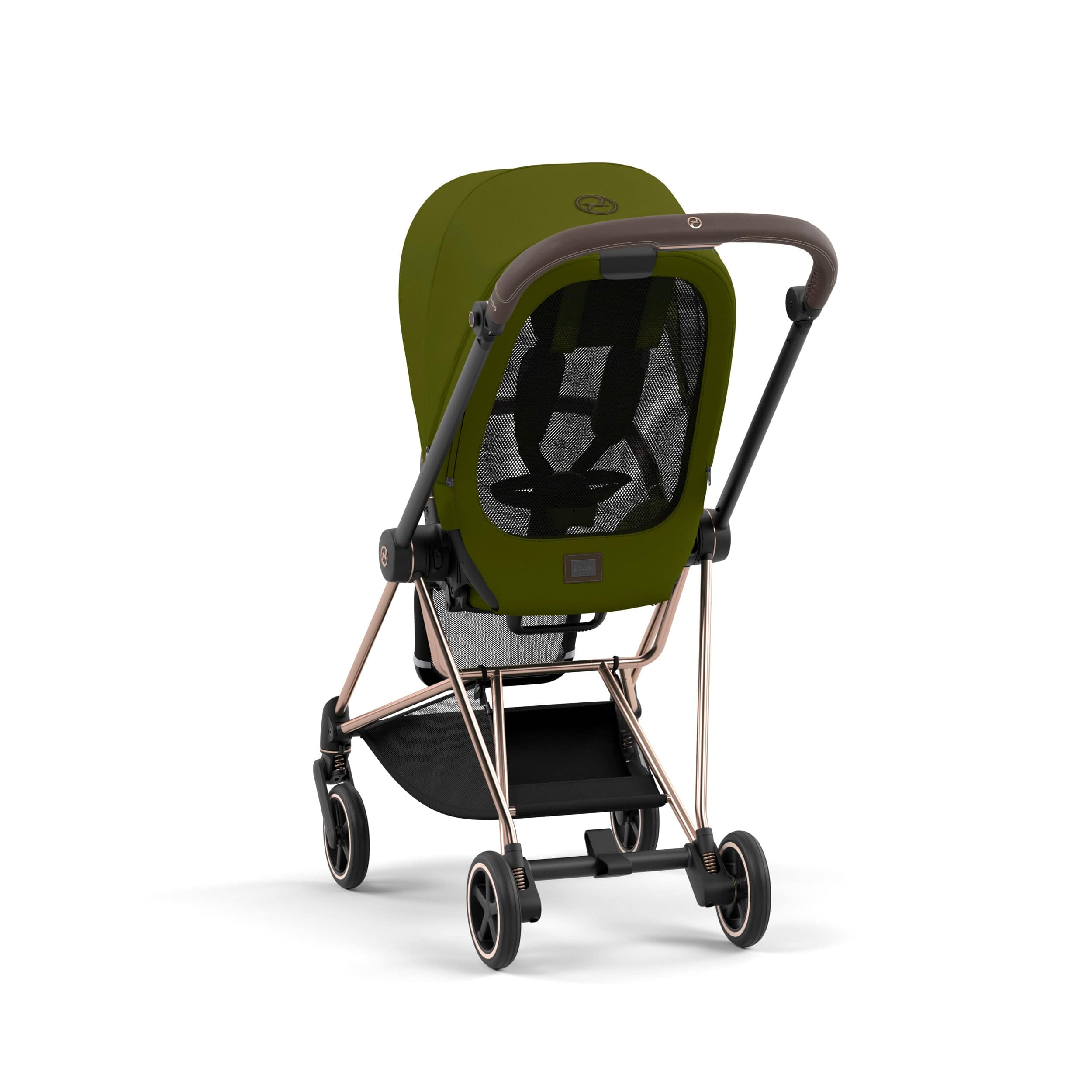 Cybex Mios 3 Complete Stroller - Rose Gold & Brown Luxury Baby Stroller with Reversible Seat | Perfect for Urban Travel, Shopping & Family Outings