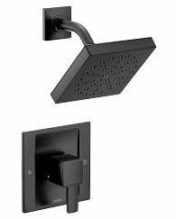 Moen TS2712BL 90 Degree Posi Temp Shower Trim in Matte Black - Perfect for Modern Bathroom Renovations and Luxury Shower Upgrades