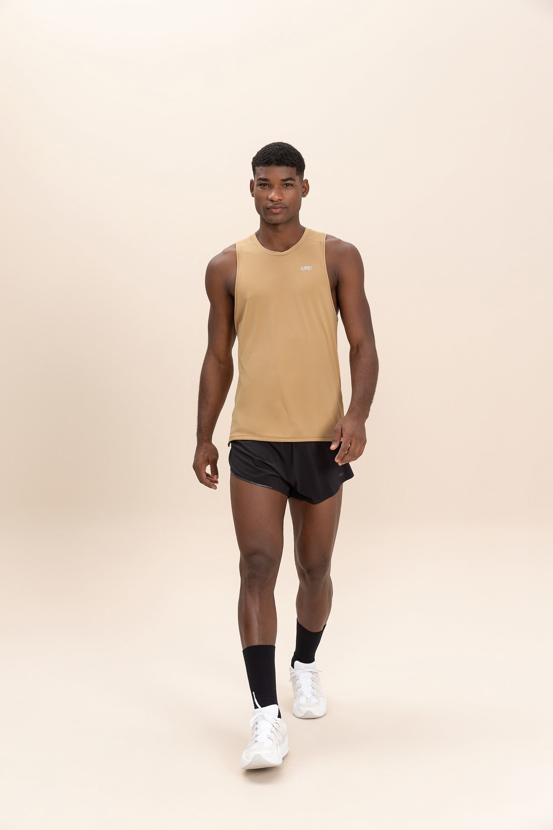 Breathable Bio Stretch Men's Tank Top - Lightweight & Comfortable for Gym, Running & Summer Outfits