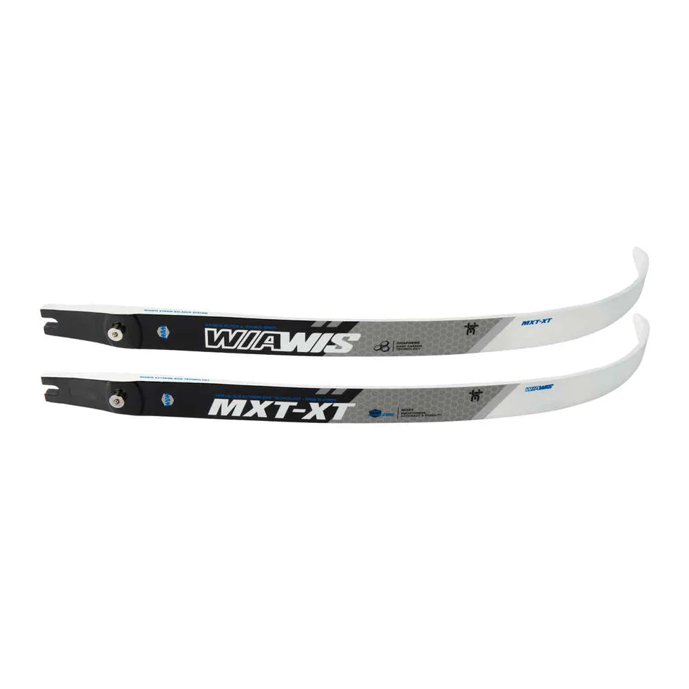 Win & Win WIAWIS MXT XT Recurve Limbs - Carbon/Foam Core for Enhanced Performance | Perfect for Target Archery & Competitive Shooting